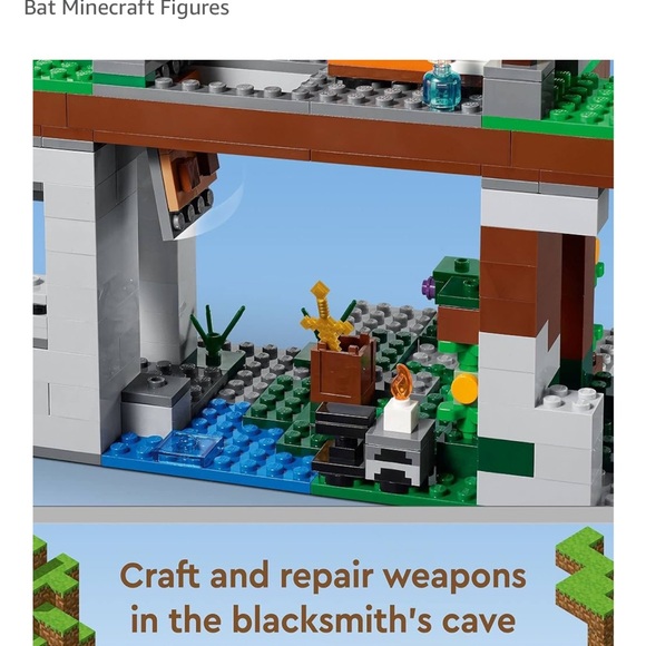 Lego Minecraft Playset - Pink, Green, Black - Picture 3 of 4